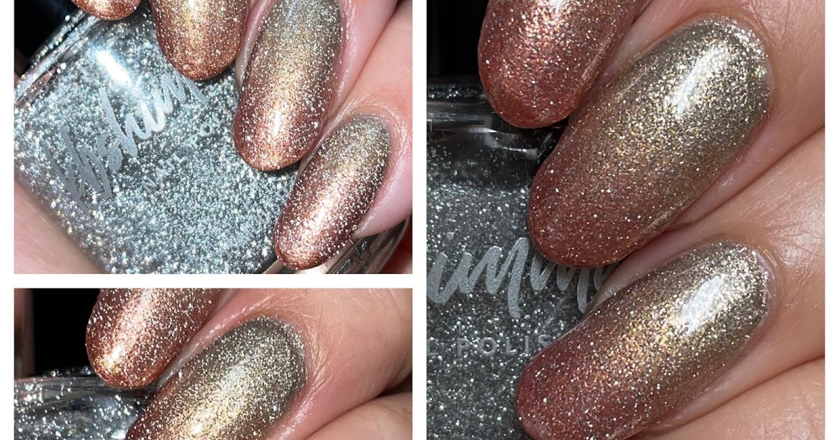 6. Bold Metallic New Year's Nails - wide 11